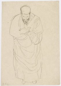 Man in Toga Bowing